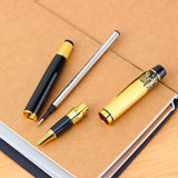 Patterned Orb Pen Metal Fountain Pen - Heritage cosmetics and beauty care