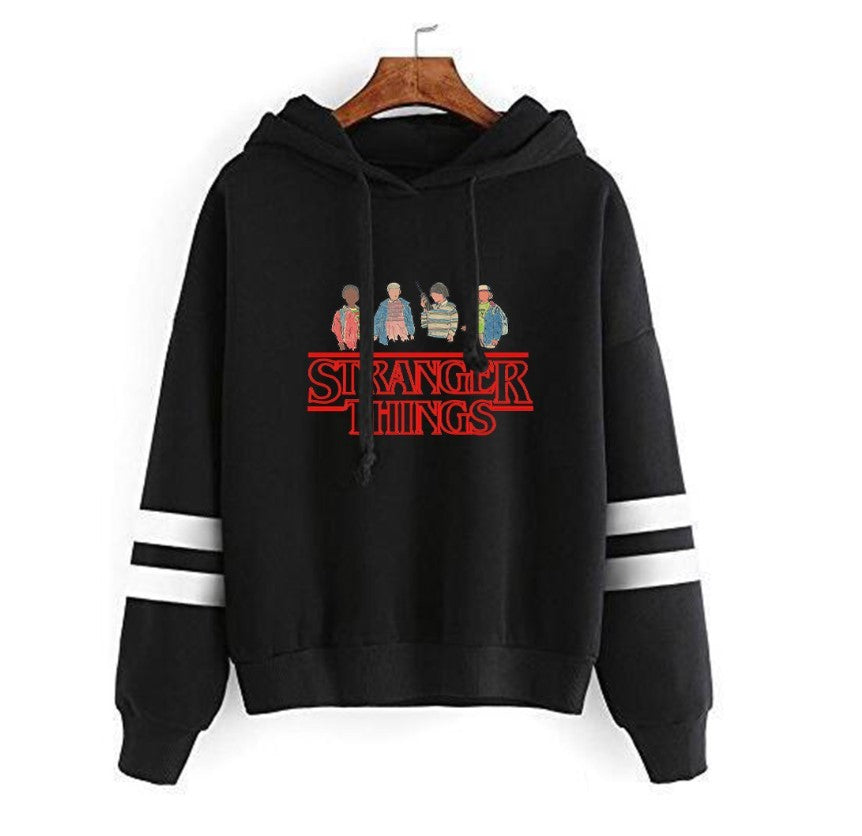 Stranger Things Striped Hoodies - Heritage cosmetics and beauty care