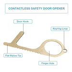 EDC door opener antibacterial door opener with LOGO - Heritage cosmetics and beauty care