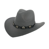 Punk Style Cowboy Hats And Felt For Men And Women - Heritage cosmetics and beauty care