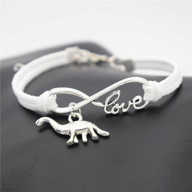 Dinosaur Infinity Love Bracelets - Heritage cosmetics and beauty care