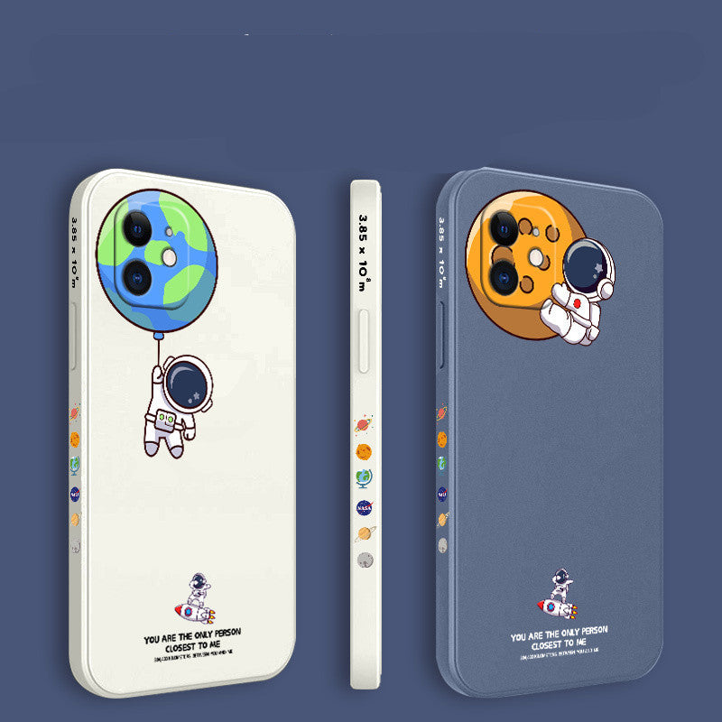 Compatible with Apple , Planet Astronaut Is Suitable For All-inclusive Lens On The Male Side Of Apple Phone Case Heritage cosmetics and beauty care