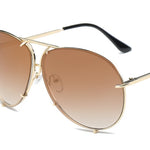 Color Film Sunglasses For Men And Women Big Frame Sunglasses - Heritage cosmetics and beauty care