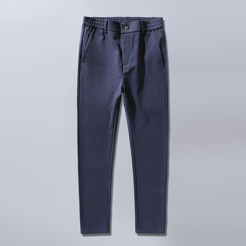 Solid Color Casual Suit Pants Men's Thin - Heritage cosmetics and beauty care