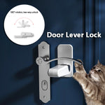 Door Lever Lock Child Pets Safety Lock Door Handle Fixed Anti-theft For Door Children Safety Care Door Stops - Heritage cosmetics and beauty care