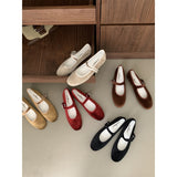 Spring New Shallow Mouth Slim-fit Flat Pumps