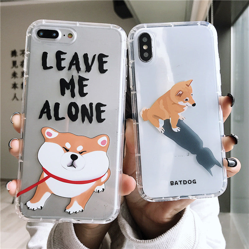 Cute Cartoon Corgi Dog Silicone Phone Case Heritage cosmetics and beauty care