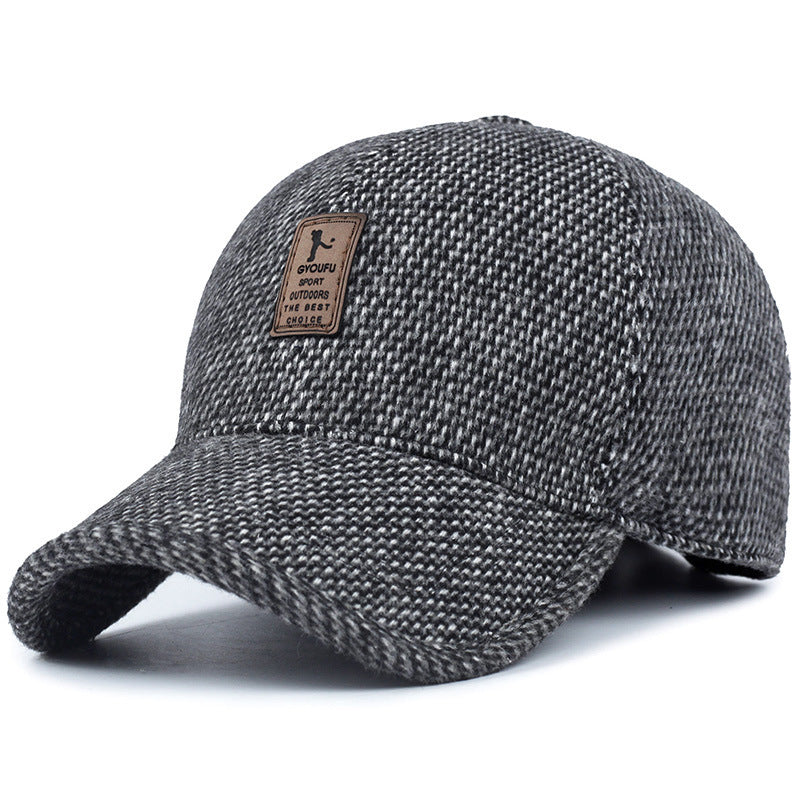 Men's middle-aged and elderly woolen hats winter outdoor - Heritage cosmetics and beauty care