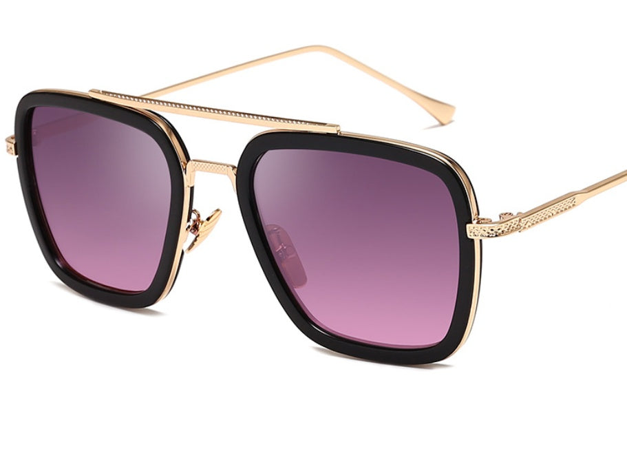 Metal frame fashion sunglasses - Heritage cosmetics and beauty care