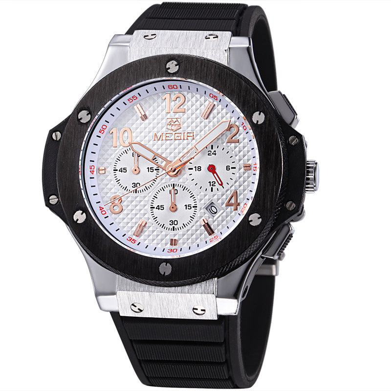 Watches Men Luxury Quartz Wrist Watch Male Sports Military Chronograph Watches - Heritage cosmetics and beauty care