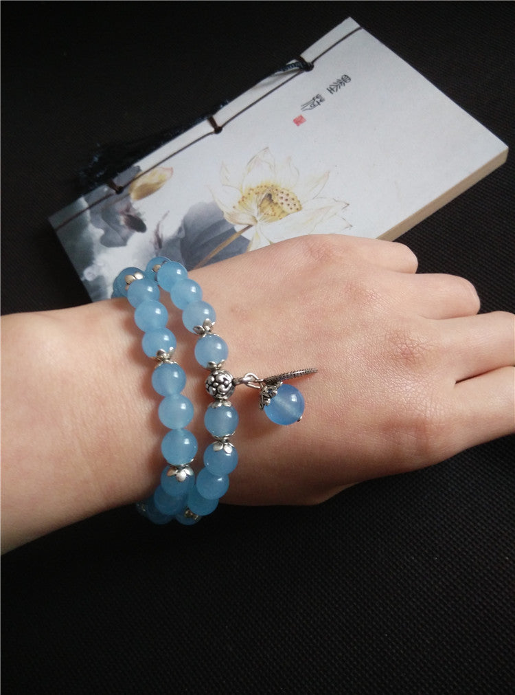 Blue Crystal Bracelets - Heritage cosmetics and beauty care