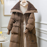 Large Lapel Padded Cotton-padded Jacket Outerwear Tide