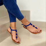 Casual buckle thong sandals - Heritage cosmetics and beauty care