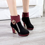 Fashion boots warm high heels - Heritage cosmetics and beauty care