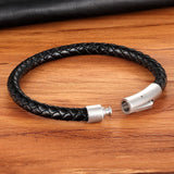 Men for women Bracelets Black Stainless Steel Jewelry Gifts - Heritage cosmetics and beauty care