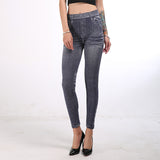 Spring new imitation denim leggings women - Heritage cosmetics and beauty care