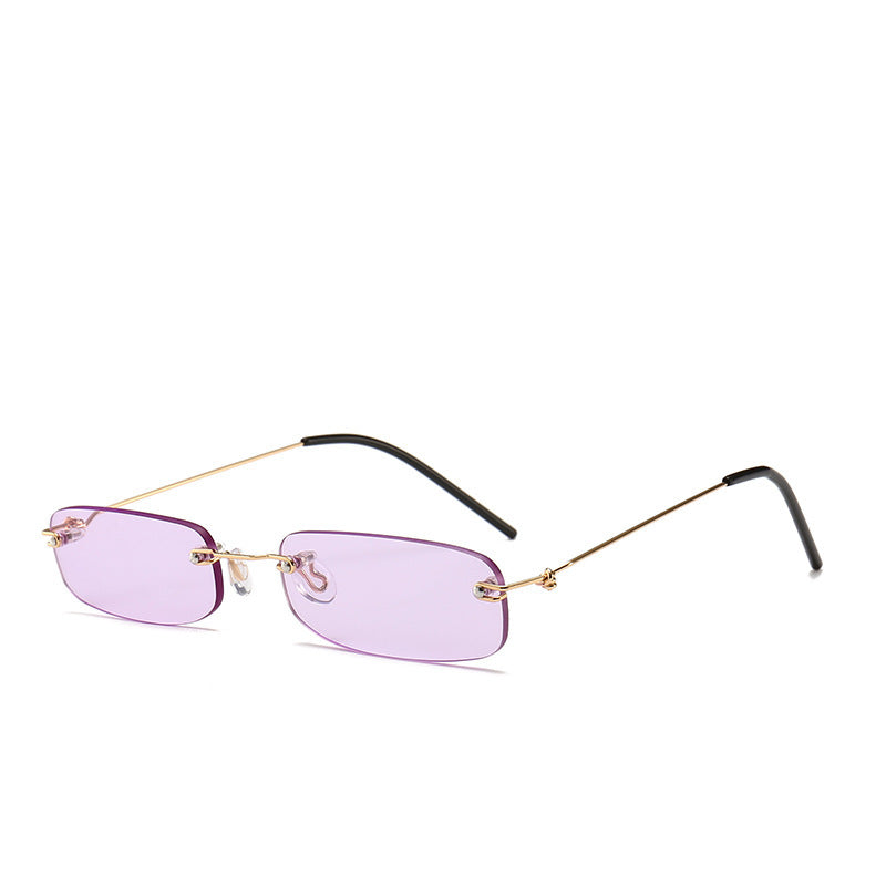 Women's Mini Frameless Sunglasses - Heritage cosmetics and beauty care