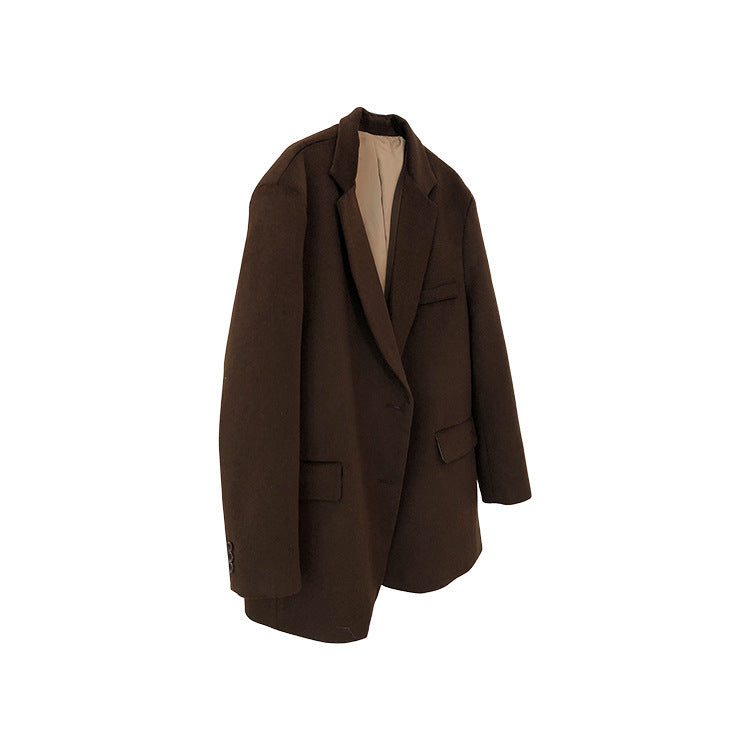 Oversized wool blazer - Heritage cosmetics and beauty care