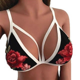 Rose embroidery lace bra set - Heritage cosmetics and beauty care