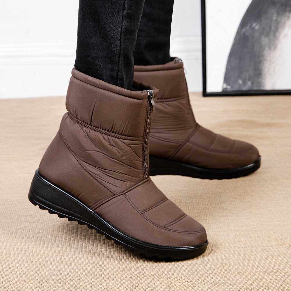 Winter Snow Boots For Women Warm Plush Platform Boots Shoes - Heritage cosmetics and beauty care