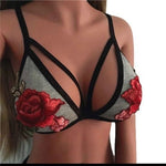 Rose embroidery lace bra set - Heritage cosmetics and beauty care