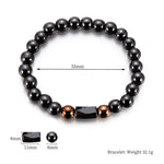 Black Buddhist Bracelets Ethnic Retro Style - Heritage cosmetics and beauty care