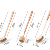 Wooden Household Handle Toilet Brush Cleaning Tools Bathroom Cleaning Brush Kitchen Floor Cleaner Brushes - Heritage cosmetics and beauty care