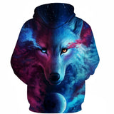 Wolf Printed Hoodies Men 3D Sweatshirt - Heritage cosmetics and beauty care