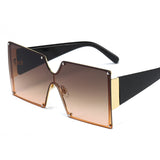 One  Piece Square Sunglasses - Heritage cosmetics and beauty care