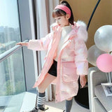 Children's Cotton Clothes Winter Disposable Girls Mid-length - Heritage cosmetics and beauty care