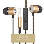 Fanbiya S1 metal headsetIn-Ear Earphones mobile phone earphone general with wheat bass Heritage cosmetics and beauty care