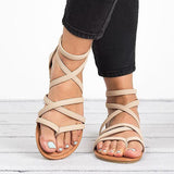 Criss Cross Sandals - Heritage cosmetics and beauty care