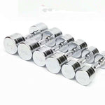 Pure Steel Home Fitness Electroplating Dumbbell Gym Equipment - Heritage cosmetics and beauty care