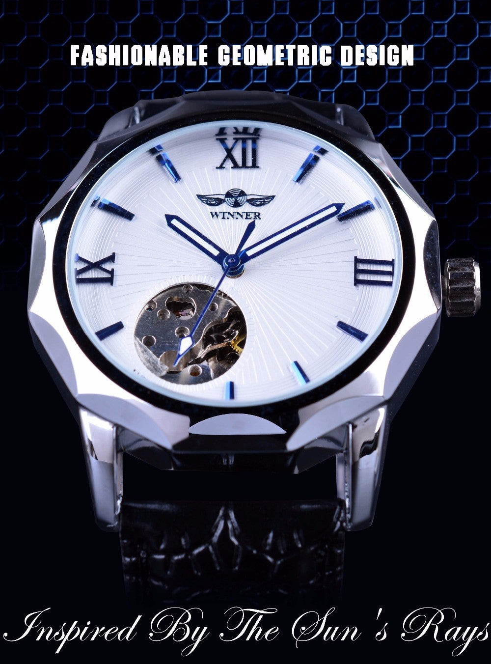 A factory selling hot money, WINNER authentic mechanical watches, men's mechanical watches - Heritage cosmetics and beauty care