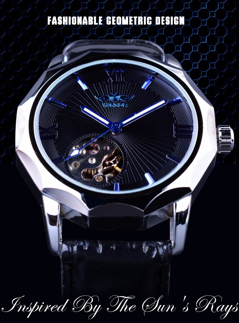 A factory selling hot money, WINNER authentic mechanical watches, men's mechanical watches - Heritage cosmetics and beauty care