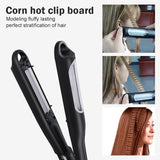 Corrugation Flat Iron Automatic Hair Curler Curling Irons Professional Straightener Curly Iron Tongs Hair Waver Crimpers Curlers - Heritage cosmetics and beauty care