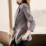 Fashion Personality Woolen Blazer Women - Heritage cosmetics and beauty care