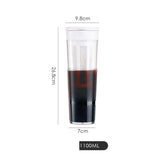 Cold Brew Coffee Maker Refrigerator Sealed Tea Separator Heritage cosmetics and beauty care