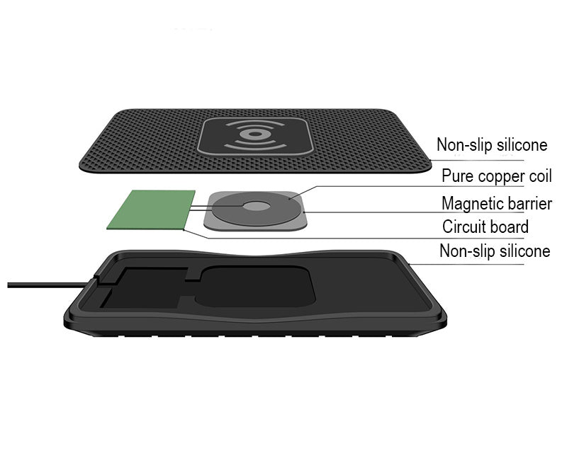 Compatible with Apple , Car anti-slip wireless charger Heritage cosmetics and beauty care