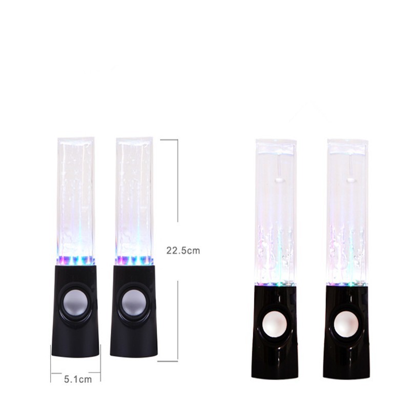 Wireless Dancing Water Speaker LED Light Fountain Speaker Home Party - Heritage cosmetics and beauty care