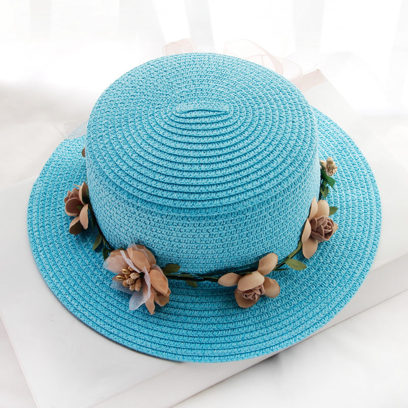 Women's Sun Garland Beach Outdoor Top Hat Sun Protection - Heritage cosmetics and beauty care