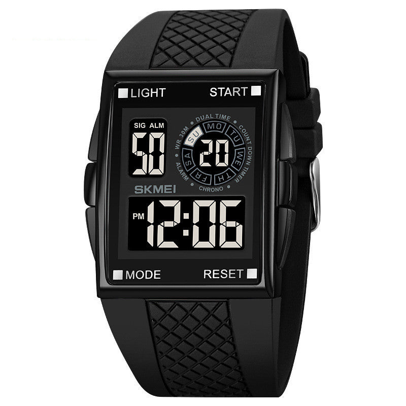 Waterproof Luminous Timing Sports Watch Multi-function - Heritage cosmetics and beauty care