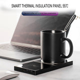 2 In 1 Heating Mug Cup Warmer Electric Wireless Charger For Home Office Coffee Milk Heritage cosmetics and beauty care