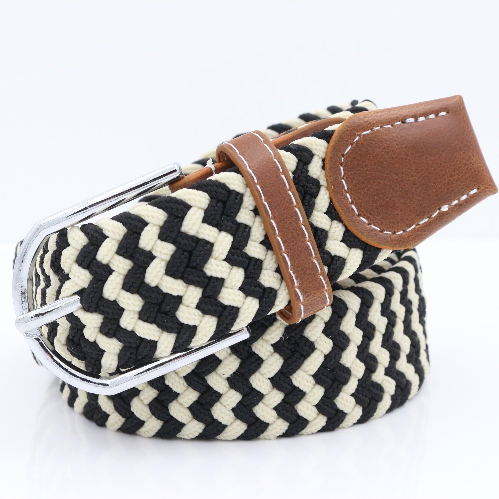 Simple Stretch And Breathable Canvas Woven Belt - Heritage cosmetics and beauty care