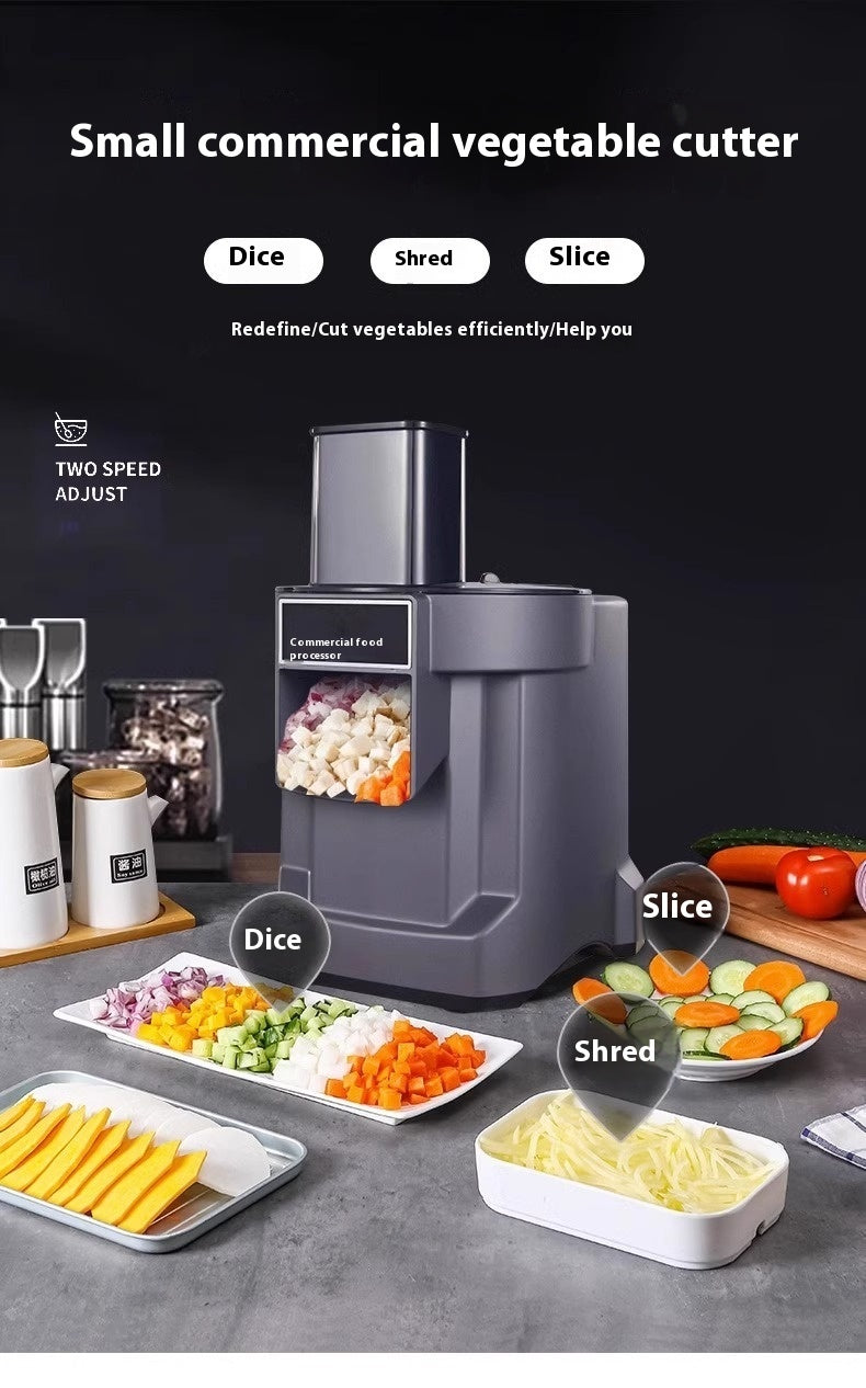 Commercial Vegetable Cutter Multi-function Automatic Dicing Slice - Heritage cosmetics and beauty care