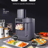 Commercial Vegetable Cutter Multi-function Automatic Dicing Slice - Heritage cosmetics and beauty care