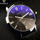 YAZOLE Fashion Quartz Watch Men Watches Top Brand Luxury Male Clock Business Mens Wrist Watch Hodinky Relogio Masculino - Heritage cosmetics and beauty care