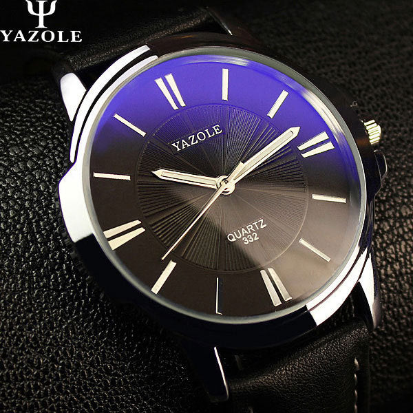 YAZOLE Fashion Quartz Watch Men Watches Top Brand Luxury Male Clock Business Mens Wrist Watch Hodinky Relogio Masculino - Heritage cosmetics and beauty care