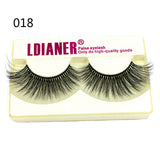 100% Mink Eyelashes 25mm Wispy Fluffy Fake Lashes - Heritage cosmetics and beauty care