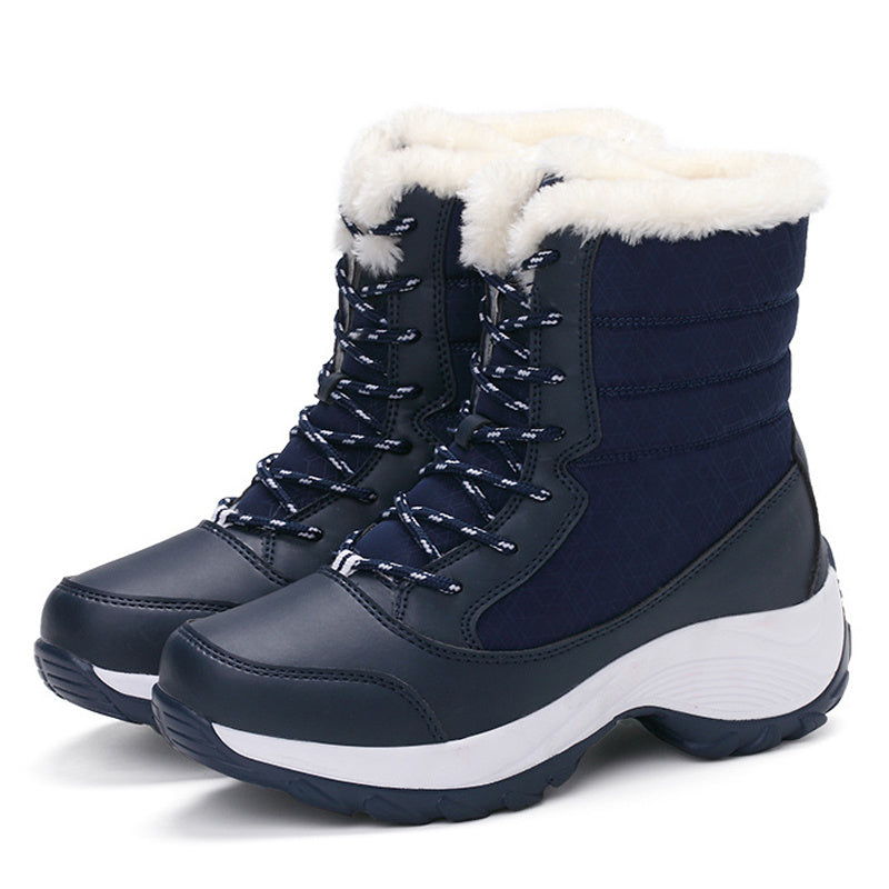 Snow Boots Plush Warm Ankle Boots For Women Winter Shoes - Heritage cosmetics and beauty care